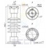 Изолятор опорный стержневой С6-550 I-М-03 УХЛ1