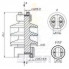 Изолятор опорный стержневой С4-80-II М УХЛ1