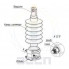 Изолятор стержневой КСПКр 120-3-0,6 для контактной сети ЭЖД