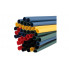 29-0156 Набор термоусадочной трубки REXANT 6,0/3,0 мм, пять цветов, упаковка 50 шт. по 1 м
