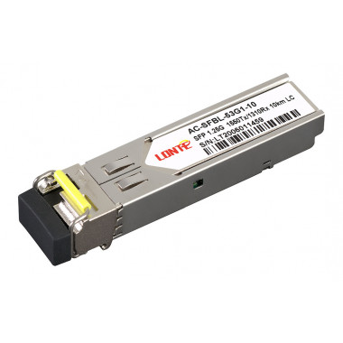 SFP WDM 1.25G Tx1550/Rx1310 10km LC DDM