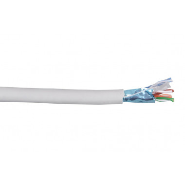 LC1-C604-322 ITK Кабель связи витая пара F/UTP, кат.6 4x2х23AWG solid, LSZH, 305м, зеленый