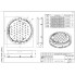 Люк плавающий ВЧШГ с ремонтной вставкой тип Т "С-250" (ТСОД) 2.9-60 h-170 мм ГОСТ 3634-2019 (ОУЭ-600-СМ/170)