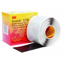 7000005986 Scotch 2228, резиново-мастичная электроизоляционная лента, 50мм х 3м