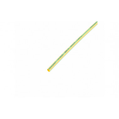 20-2007 Термоусадочная трубка REXANT 2,0/1,0 мм, желто-зеленая, упаковка 50 шт. по 1 м