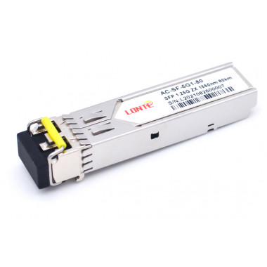 Оптический трансивер SFP 1.25G 1550nm 80km LC SMF DDM