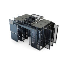 Двери для систем коридора раздвижные 48U (900x1200), для шкафов серверных ЦОД, ШТ-НП-СЦД-48U, СЦД-Д-48U-900-1200 комплект, RAL9005