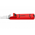 KN-1620165SB Стриппер для круглого кабеля, 8-28 мм, длина 130 мм, нож с прямым лезвием и лезвием-крючком, SB