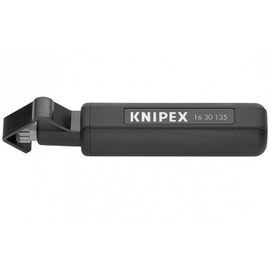 KN-1630135SB Стриппер для круглого кабеля из ПВХ, резины, силикона, тефлона (ПТФЭ), Ø 6 -29 мм, длина 135 мм, SB