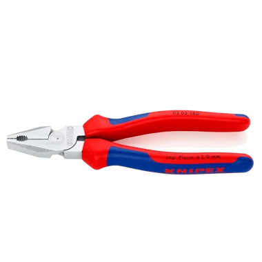 KN-0205180 Плоскогубцы Knipex 0205 180мм с высоким соотношением плеч рычага