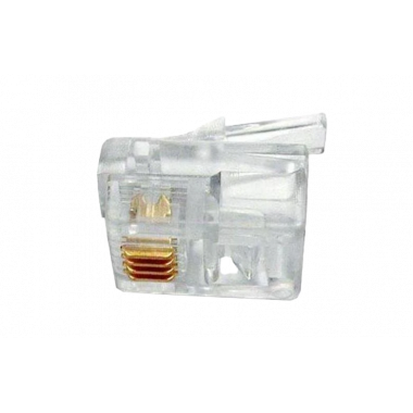 05-1012-3 разъем RJ-14 6P4C (упаковка 100шт.)