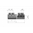 Соединитель болтовой рядный 4СБ-2 (70-120 мм2)