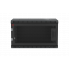 Шкаф телекоммуникационный настенный разборный черный 19”,6U(600x350), ШТ-НСр-6U-600-350-П-Ч дверь перфорированная ССД
