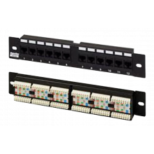 433641 Hyperline PP2-19-12-8P8C-C6-110D Патч-панель 19 433641 Hyperline PP2-19-12-8P8C-C6-110D Патч-панель 19