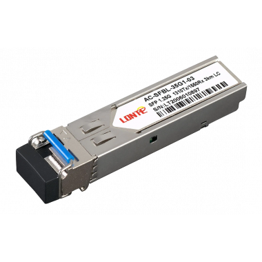 SFP WDM 1.25G Tx1310/Rx1550 3km LC DDM