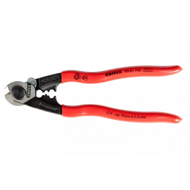KN-9561190 Кусачки Knipex для кабелей и канатов (9561, 190мм) (тросокусы)