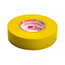 7100080342 Temflex 1300, желтая, универсальная изоляционная лента, 19мм х 20м х 0,13мм 7100080342 Temflex 1300, желтая, универсальная изоляционная лента, 19мм х 20м х 0,13мм