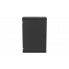 Шкаф телекоммуникационный настенный разборный черный 19”,18U(600x350), ШТ-НСр-18U-600-350-М-Ч дверь металл ССД