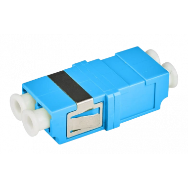 Адаптер (розетка) LC/UPC SM duplex (SC тип) бесфланцевый