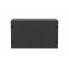 Шкаф телекоммуникационный настенный разборный черный 19”,6U(600x350), ШТ-НСр-6U-600-350-С-Ч дверь стекло ССД