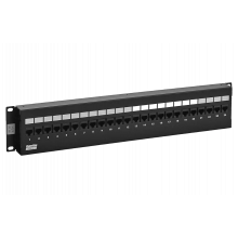 433794 Hyperline PPW1-24-8P8C-C5e-FR Патч-панель настенная c передним монтажом, 24 порта RJ-45(8P8C), категория 5e 433794 Hyperline PPW1-24-8P8C-C5e-FR Патч-панель настенная c передним монтажом, 24 порта RJ-45(8P8C), категория 5e