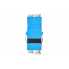 Адаптер (розетка) LC/UPC SM duplex (SC тип) бесфланцевый