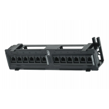 PP12-C5EU-D05 ITK Настенная патч-панель кат.5Е UTP, 12 портов (IDC Dual)