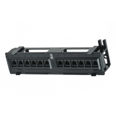 PP12-C5EU-D05 ITK Настенная патч-панель кат.5Е UTP, 12 портов (IDC Dual)