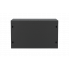Шкаф телекоммуникационный настенный разборный черный 19”,6U(600x350), ШТ-НСр-6U-600-350-М-Ч дверь металл ССД