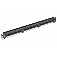 PP24-1UC5EU-D05 ITK 1U патч-панель кат.5Е UTP, 24 порта (Dual)