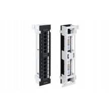 WRline WR-PL-12-C5E-WL-D Патч-панель настенная, 12 портов RJ-45, категория 5е, с подставкой WRline WR-PL-12-C5E-WL-D Патч-панель настенная, 12 портов RJ-45, категория 5е, с подставкой