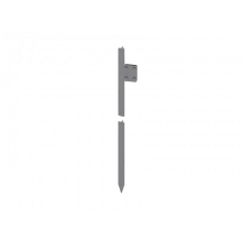 NE1105 Профильный верт. заземлитель, 2000 мм