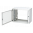 Шкаф телекоммуникационный настенный разборный 19”,9U(600x350), ШТ-НСр-9U-600-350-П дверь перфорированная ССД