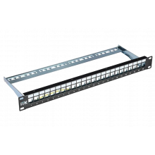 PP24-1UMF ITK 1U Модульная патч-панель FTP, 24 порта