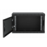 Шкаф телекоммуникационный настенный разборный черный 19”,6U(600x350), ШТ-НСр-6U-600-350-П-Ч дверь перфорированная ССД