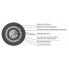 Кабель оптический ДПС-П-08У (2х4)-7кН