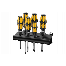 WE-018282 932/6 Набор отвёрток силовых с подставкой, 6 пр., PH 1x80/2x100, SL 0.6x3.5x80/0.8x4.5x90/1x5.5x100/1.2x7.0x125 WE-018282 932/6 Набор отвёрток силовых с подставкой, 6 пр., PH 1x80/2x100, SL 0.6x3.5x80/0.8x4.5x90/1x5.5x100/1.2x7.0x125