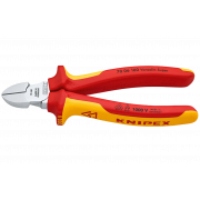KN-7006160	Бокорезы VDE, 160 мм, хром, 2-комп диэлектрические ручки