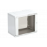 Шкаф телекоммуникационный настенный разборный 19”,9U(600x450), ШТ-НСр-9U-600-450-С дверь стекло ССД