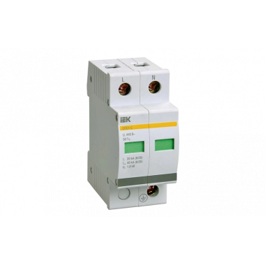 MOP20-3-C Огр-ль имп. перенапр. ОПС1-C 3P In=20kA Un=400B Im=40kA ИЭК