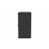 Шкаф телекоммуникационный настенный разборный черный 19”,18U(600x350), ШТ-НСр-18U-600-350-С-Ч дверь стекло ССД