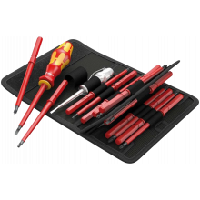 WE-003474 Kraftform Kompakt VDE 16 Universal 1 Набор насадок с отвёрткой-битодержателем + пробник, 16 пр. WE-003474 Kraftform Kompakt VDE 16 Universal 1 Набор насадок с отвёрткой-битодержателем + пробник, 16 пр.