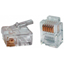 CS3-2C3U ITK Разъём RJ12 UTP для кабеля кат.3, 6P4C