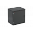 Шкаф телекоммуникационный настенный разборный черный 19”,12U(600x350), ШТ-НСр-12U-600-350-М-Ч дверь металл ССД