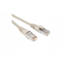 42338 Hyperline PC-LPM-STP-RJ45-RJ45-C5e-3M-LSZH-GY Патч-корд F/UTP, экранированный, Cat.5e, LSZH, 3 м, серый