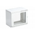 Шкаф телекоммуникационный настенный разборный 19”,9U(600x350), ШТ-НСр-9U-600-350-П дверь перфорированная ССД