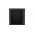 Шкаф телекоммуникационный настенный разборный черный 19”,12U(600x350), ШТ-НСр-12U-600-350-С-Ч дверь стекло ССД