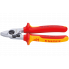 KN-9526165	Кабелерез VDE, Ø 15 мм (50 мм²), длина 165 мм, пружина, хром, 2-комп диэлектрические ручки