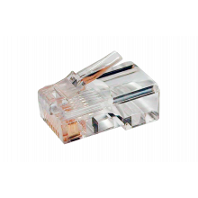 49377 Hyperline PLUG-8P8C-U-C5-100 Разъем RJ-45(8P8C) под витую пару, категория 5e (50 µ
