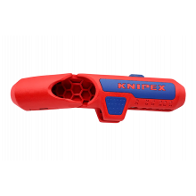 KN-169502SB ErgoStrip® Cтриппер универсальный для круглых проводов, 0.2-4 мм², d8-13 мм, длина 135 мм, для левшей, SB KN-169502SB ErgoStrip® Cтриппер универсальный для круглых проводов, 0.2-4 мм², d8-13 мм, длина 135 мм, для левшей, SB